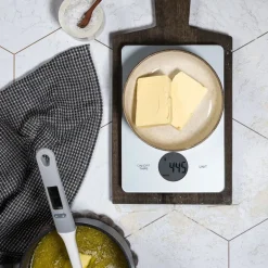 Bayk kjøkkenvekt grå