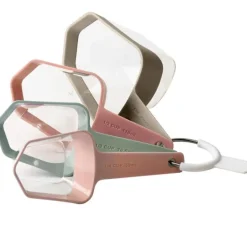 bAYk måleskje 4 stk 59-236 ml dus pastell