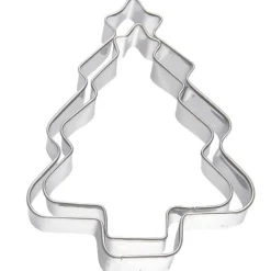 bAYk pepperkakeform 2 stk juletre sølv