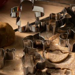 bAYk pepperkakeform delfin sølv