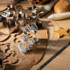 bAYk pepperkakeform engel sølv