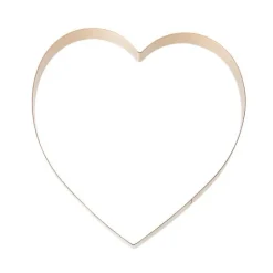 bAYk pepperkakeform hjerte 15 cm kobber
