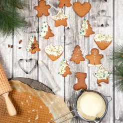 bAYk pepperkakeform pepperkakemann sølv