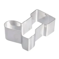 bAYk pepperkakeform støvel sølv