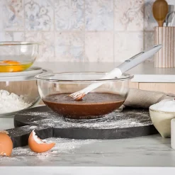 bAYk slikkepott m/termometer 30 cm hvit/grå