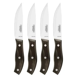 BBQ by Hellstrøm biffkniver 4 deler 23,8 cm natur