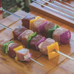 BBQ by Hellstrøm grillspyd 6 stk stål