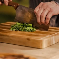 BBQ by Hellstrøm kjøttøks 18 cm natur