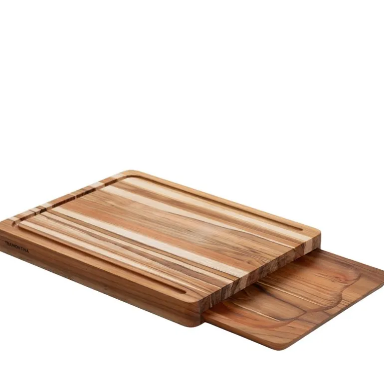 BBQ by Hellstrøm skjærefjøl 2 deler 40x30 cm natur