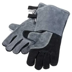 BBQ grillhanske 41 cm 2 stk grå