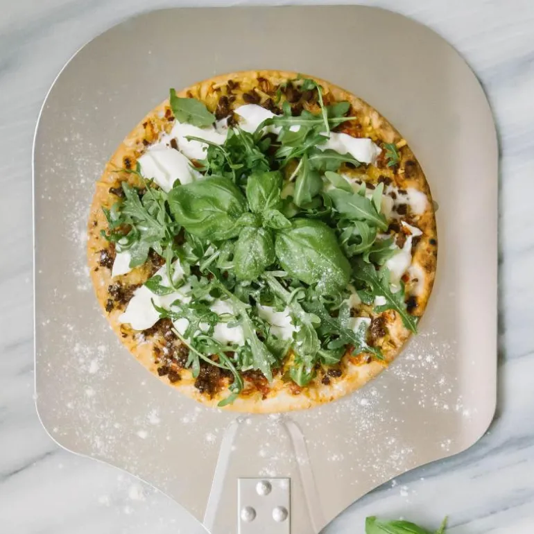 BBQ pizza spade trehåndtak 66x30,5 cm