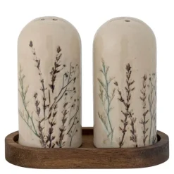 Bea salt- og pepperbøsse 11 cm natur