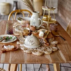 Bea smørboks 10x15 cm natur