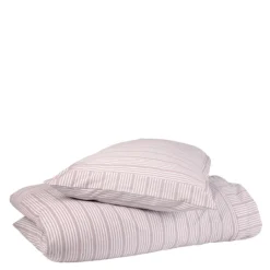 Bedding Collection dynetrekk 140x200+63x60 cm powder rose stripes