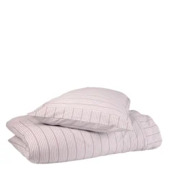 Bedding Collection dynetrekk 140x200+50x70 cm powder rose stripes