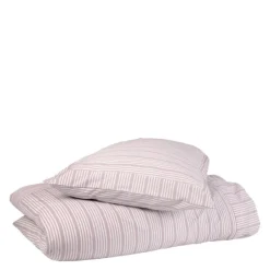 Bedding Collection dynetrekk 140x220+63x60 cm powder rose stripes