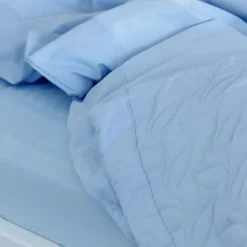 Bedding Collection laken 140x250 cm powder blue