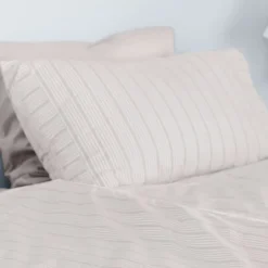 Bedding Collection putetrekk 50x60 cm 2 stk sand stripes