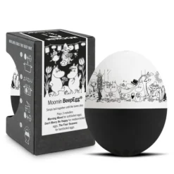 BeepEgg Moomin eggtimer svart/hvit