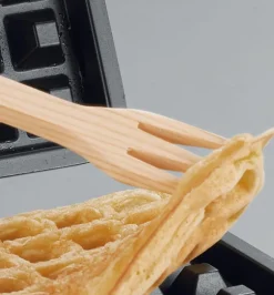 Belgisk vaffeljern dobbelt