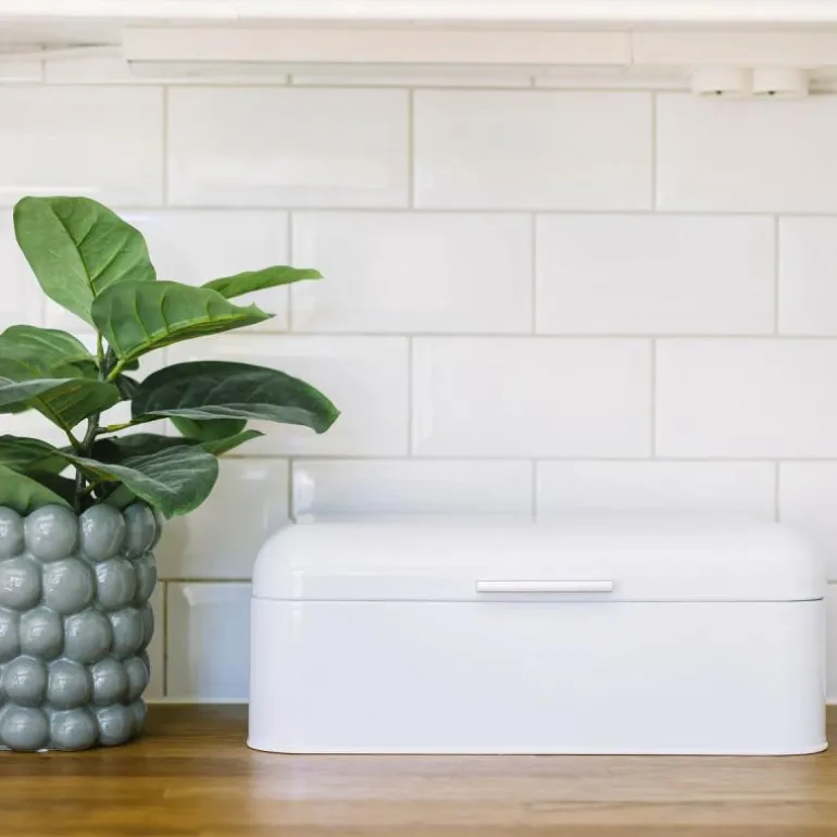 Bella brødboks 42x22,5x16,5 cm hvit