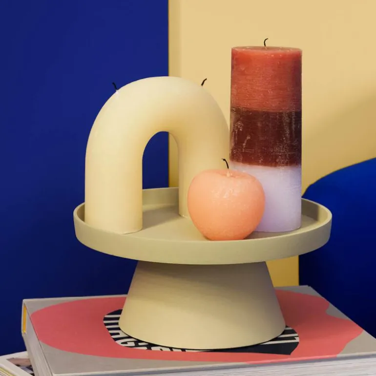 Bend lys 14,5 cm moonlight haze