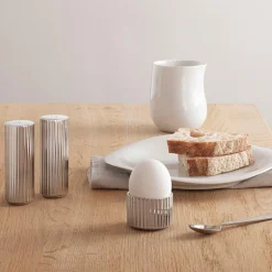 Bernadotte salt- og pepperbøsse 8,8 cm blank