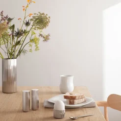 Bernadotte teskje store 4 stk blank