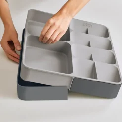 Bestikkoppbevaring grå