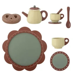 Bette kjøkkensett leketøy til barn 9 deler tre