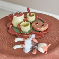 Bette kjøkkensett leketøy til barn 9 deler tre