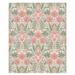 Bettys tulpaner pledd 140x170 cm rosa