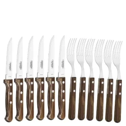 Biffbestikk polywood 12 deler