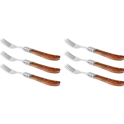 Biffgafler 6 deler rosentre