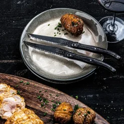 Biffkniver 23 cm 6 stk stonewash