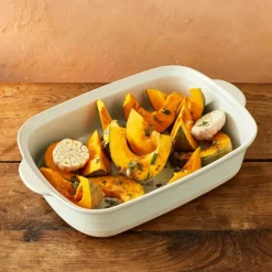 Big Love ildfast form 39x25 cm hvit