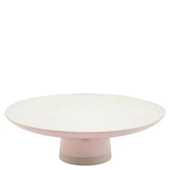 Big Love kakefat 31x10 cm hvit/rosa