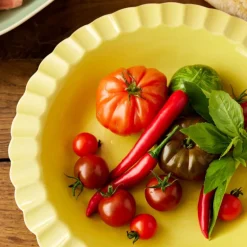 Big Love serveringsfat 34 cm gul