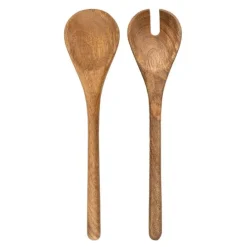 Big Love serveringsskje 29 cm 2 stk mango tre