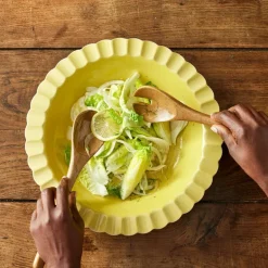 Big Love serveringsskje 29 cm 2 stk mango tre