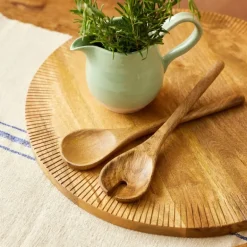 Big Love serveringsskje 29 cm 2 stk mango tre