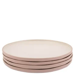 Big Love tallerken 27 cm 4 stk rosa