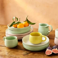 Big Love tallerken 27 cm 4 stk rosa