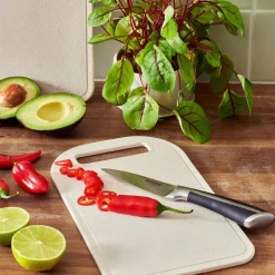 BIO range skjærebrett 25x10 cm lin