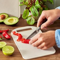 BIO range skjærebrett 25x10 cm lin