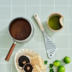 BIO range stekespade med hull 32 cm lin