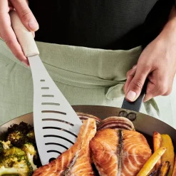 BIO range stekespade med hull 32 cm lin