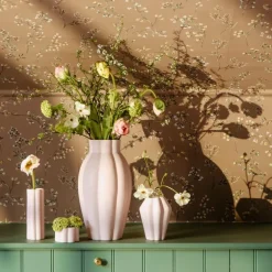 Birgit vase 14 cm lily rosa