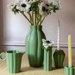 Birgit vase 35 cm olive