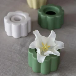 Birgit vase 5 cm olive